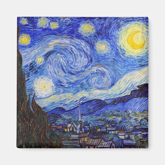 Imán Gogh , “Starry Night” (Frente)