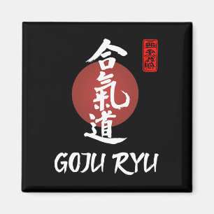 Imán Goju Ryu Karate Uniforme Goju Ryu Uniforme Calligr