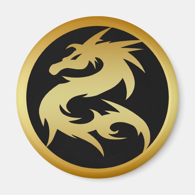 IMÁN GOLD DRAGON (Frente)