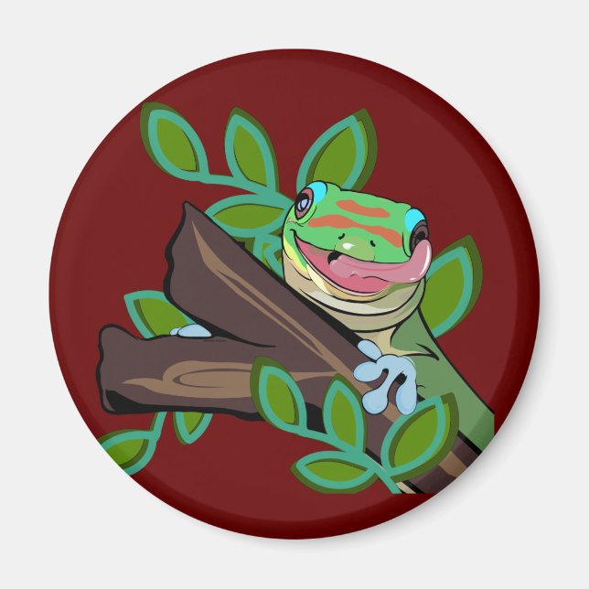 IMÁN GOLD DUST DAY GECKO (Frente)