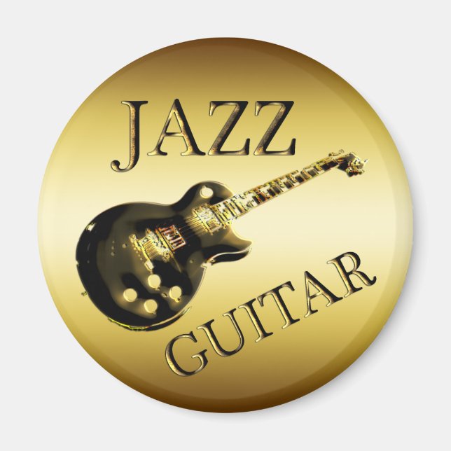IMÁN GOLD JAZZ GUITAR (Frente)