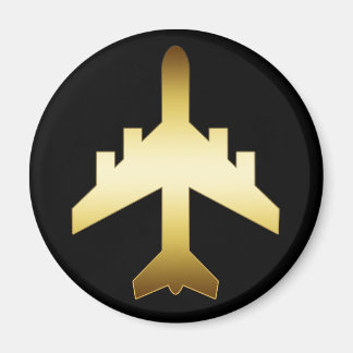 IMÁN GOLD JET AIRPLANE