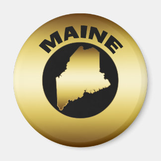 IMÁN GOLD STATE OF MAINE