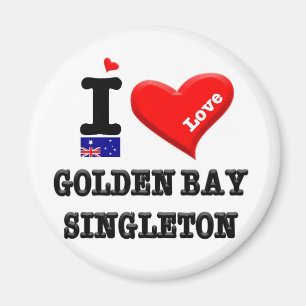 Imán GOLDEN BAY-SINGLETON - Amo