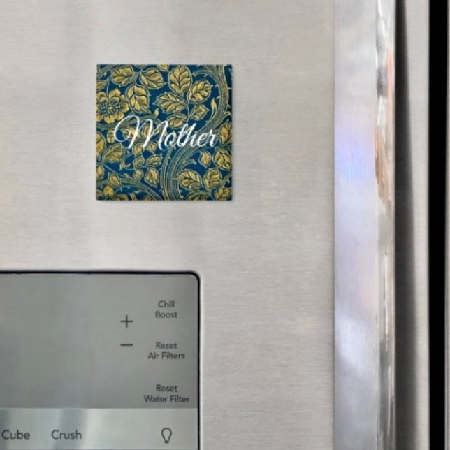 Imán Golden Blue Elegance  (Subido por el creador)