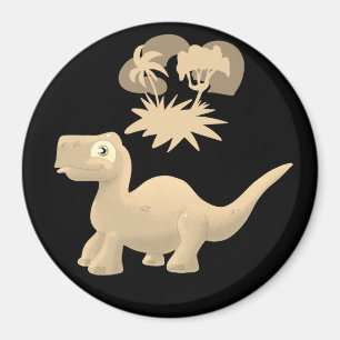 Imán Golden Brontosaurus Magnet