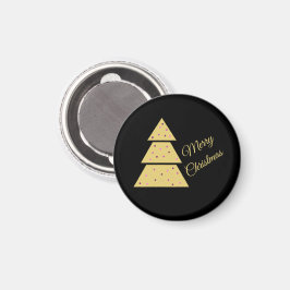 Imán Golden Christmas Tree Magnet