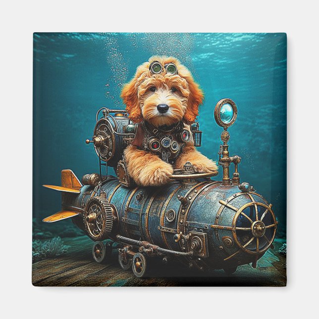 Imán Golden Doodle Magnet (Frente)