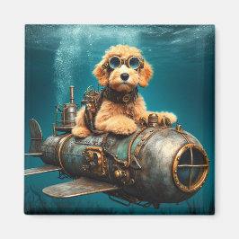 Imán Golden Doodle Puppy Magnet