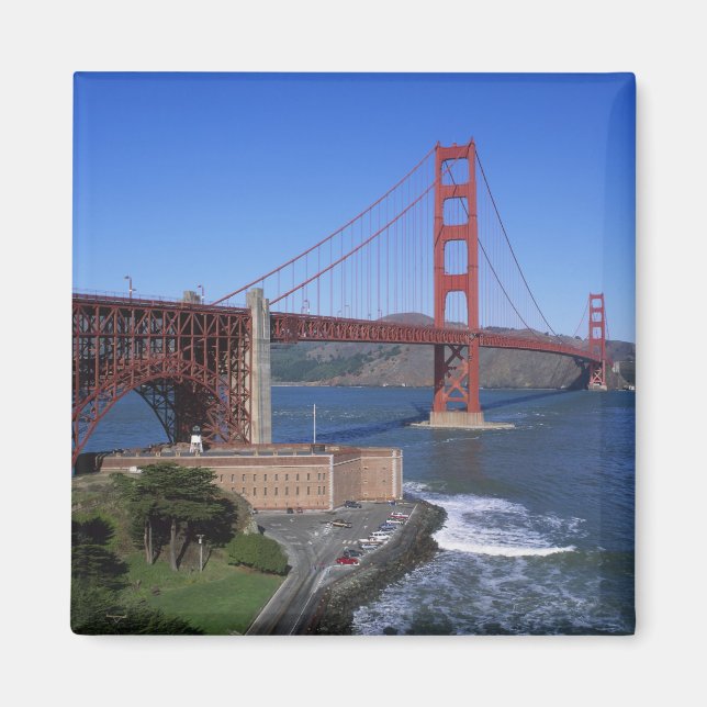 Imán Golden Gate Bridge, San Francisco, California, 8 (Frente)
