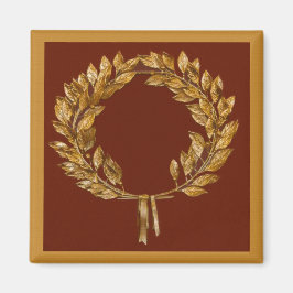 Imán Golden Laurel Wreath