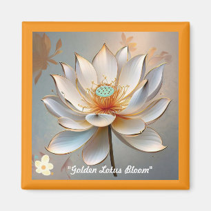 Imán "Golden Lotus Blossom"