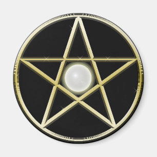Imán Golden Pentagram Magnet