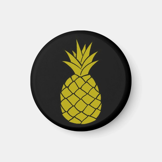 Imán Golden Pineapple Magnet (Frente)