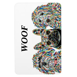 Imán Goldendoodle, Bulldog francés, Bernedoodle Magnet