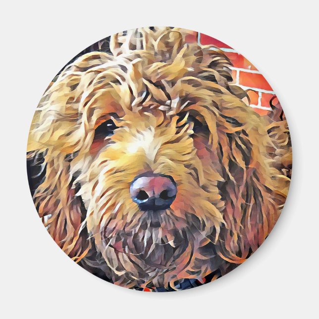 Imán Goldendoolde Puppy (Frente)