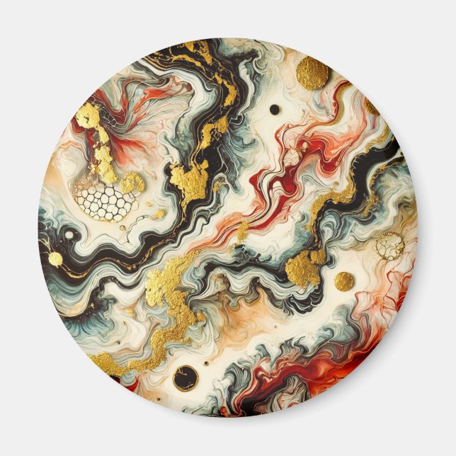 Imán Goldene Flüsse  (Frente)