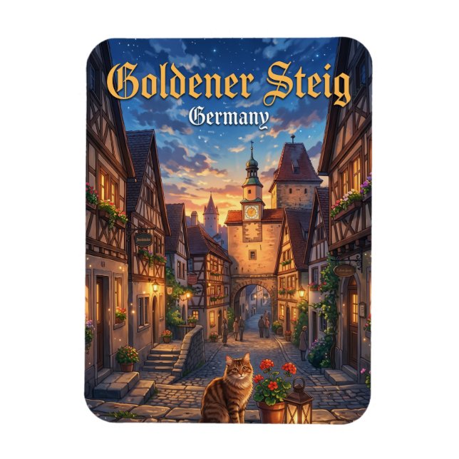 Imán Goldener Steig Alemania (Vertical)