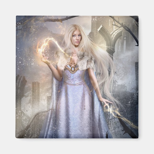 Imán Goldenmark Epic Fantasy Art Fridge Magnet (Frente)