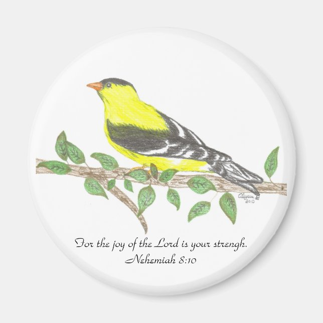 Imán Goldfinch Magnet (Frente)