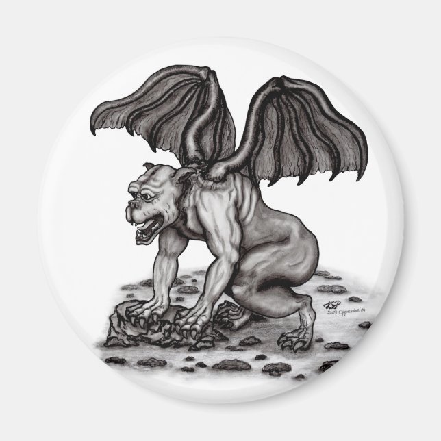 Imán Golem Gargoyle (Frente)