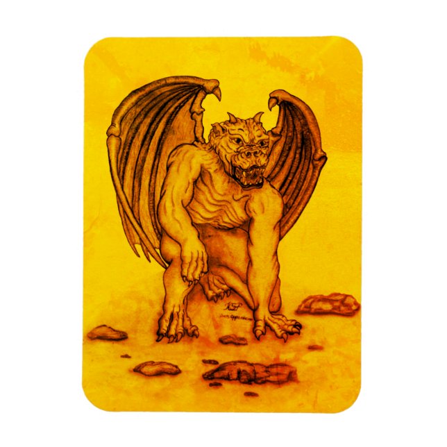 Imán Golem Gargoyle (Vertical)