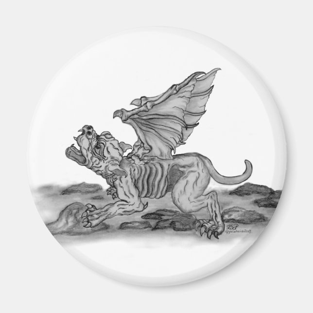 Imán Golem Gargoyle (Frente)