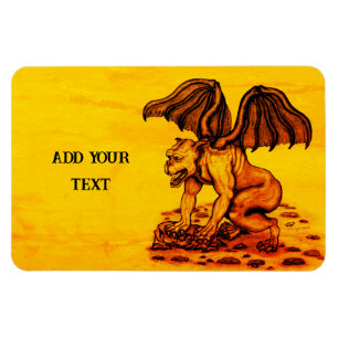 Imán Golem Gargoyle Magnet