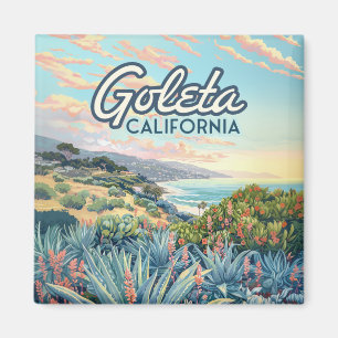 Imán Goleta California Santa Barbara Isla Vista Vintage