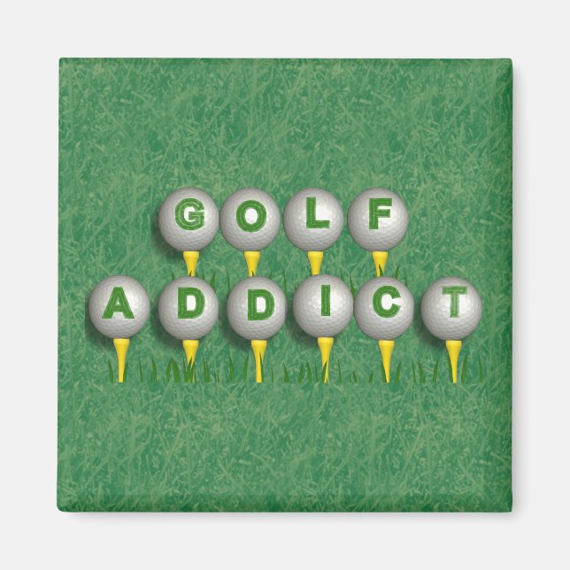 Imán Golf Addict (Frente)