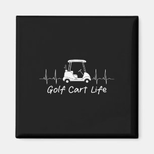 Imán Golf Cart Life Funny Chiste Parody Golfer Co
