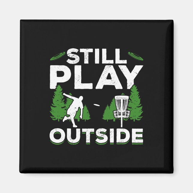 Imán Golf de Disco Frisbee Golf Todavía se Juega al Air (Frente)