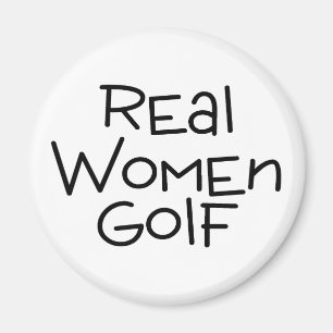 Imán Golf de las mujeres reales