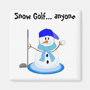 Imán Golf de nieve