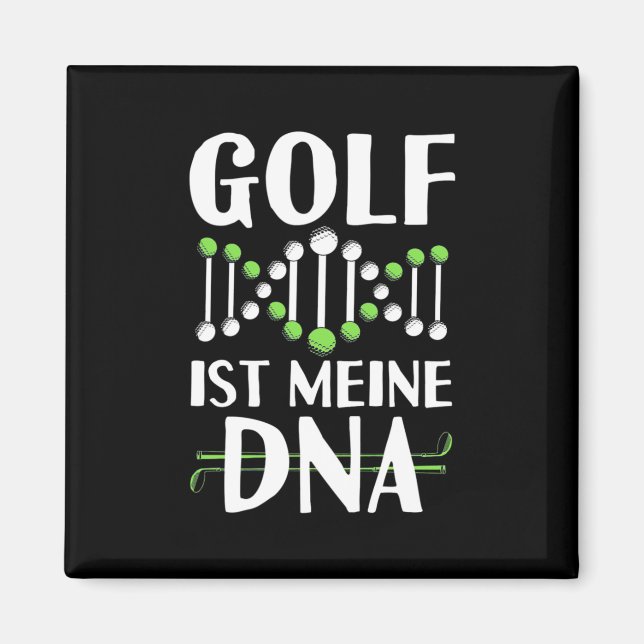 Imán Golf Es Mi ADN (Frente)