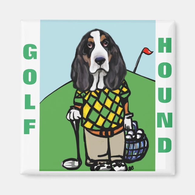 IMÁN GOLF HOUND (Frente)