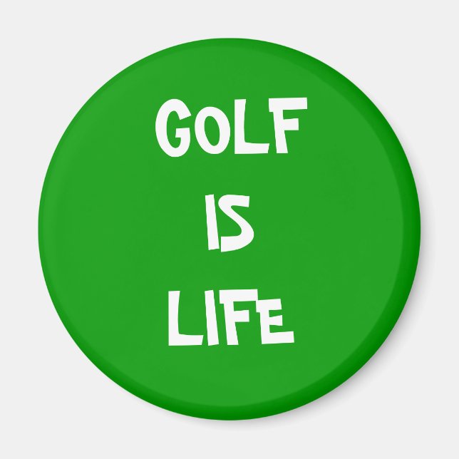 IMÁN GOLF IS LIFE (Frente)