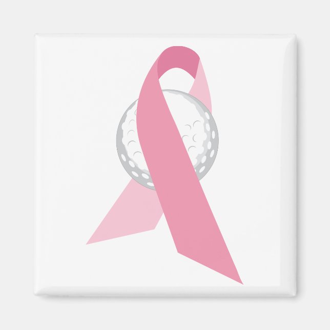 Imán Golf Para El Cáncer (Frente)