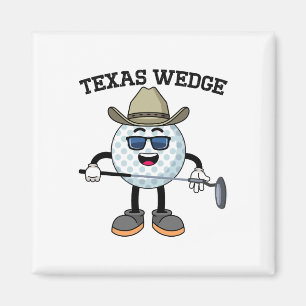 Imán Golf Putter Texas Wedge Golf Club Texas Cowboy Cou