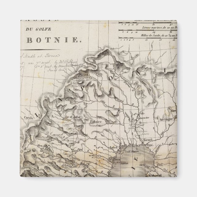 Imán Golfe de Botnie (Frente)