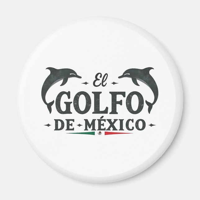 Imán Golfo Americano de México (Frente)