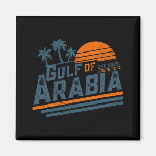 Imán Golfo De Arabia Este 2025 Trump Divertido del Golf