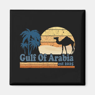 Imán Golfo De Arabia Este 2025 Trump Divertido del Golf