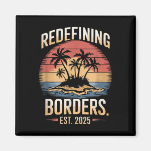 Imán Golfo De Ee.Uu. Humorous Trump Patriótico 2025