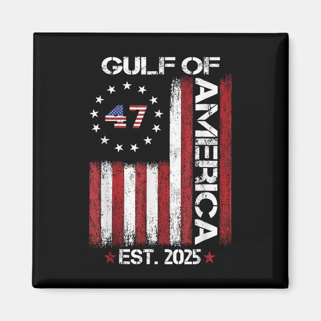 Imán Golfo De Estados Unidos Est 2025 (Frente)