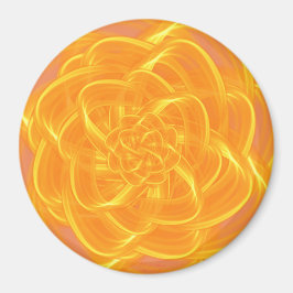 Imán Golpe de oro por flor de poder