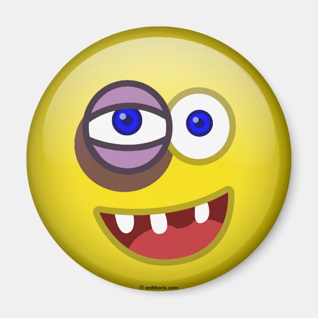 Imán Golpeado (Frente)