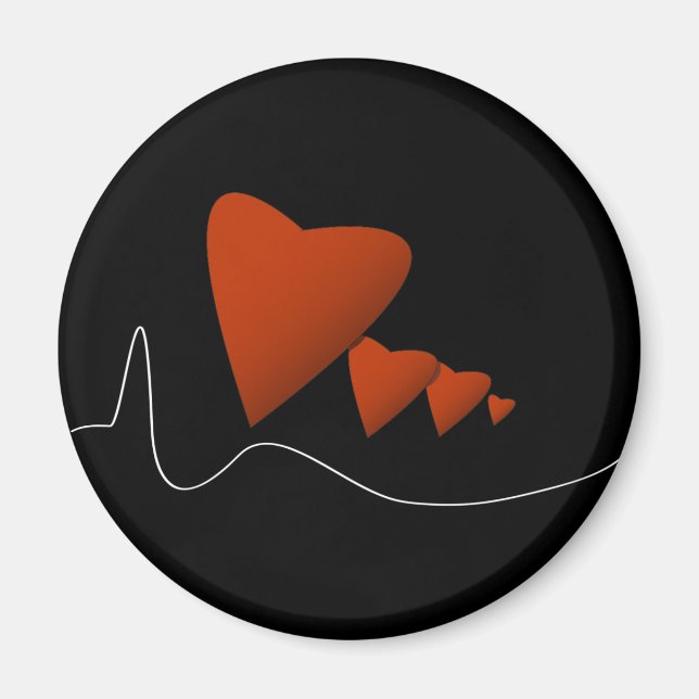 Imán Golpes de corazón (Frente)