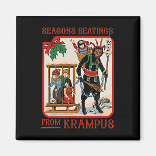 Imán Golpes de Temporada De Krampus Navidad 