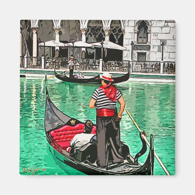 Imán Gondolier (Frente)